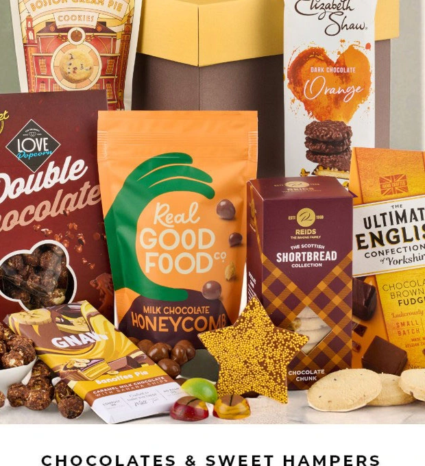 chocolates and sweet hampers
