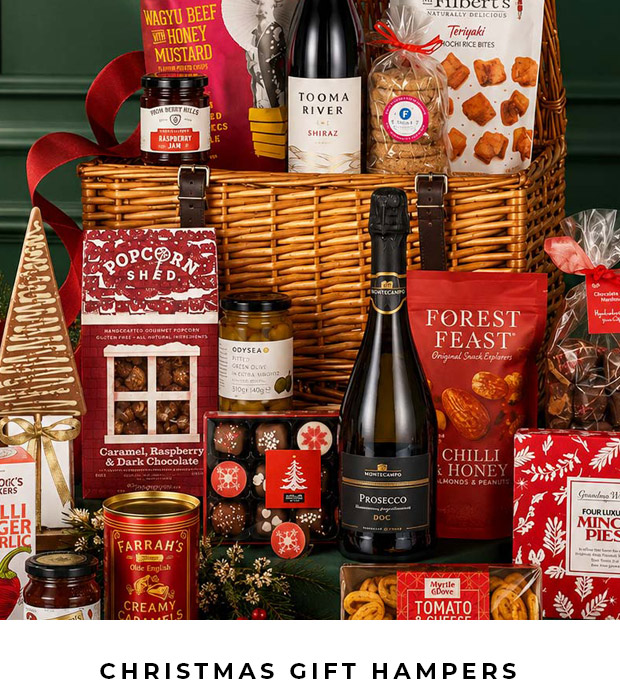 browse our christmas gift hampers