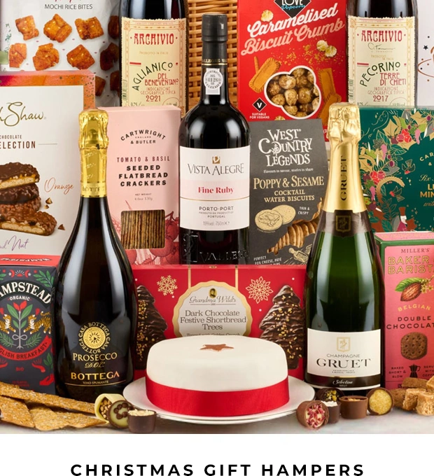 browse our christmas gift hampers